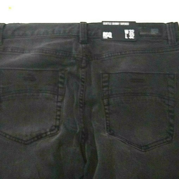 RSQ Men's Jeans Seattle Skinny Tapered Size 32x32 - Picture 6 of 8